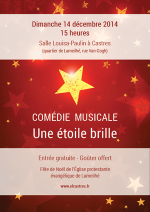 Fête de Noël 2014 Une étoile brille