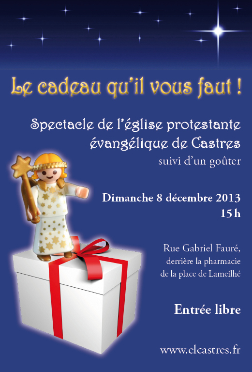 Fête de Noël 2013 Le cadeau q’'il vous faut